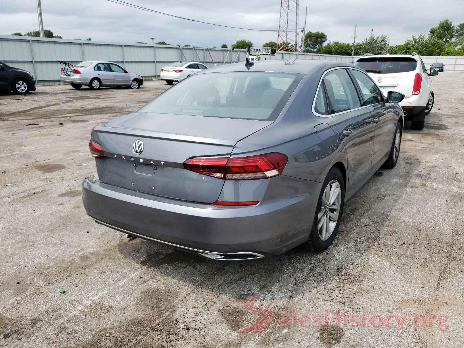 1VWSA7A38LC025171 2020 VOLKSWAGEN PASSAT