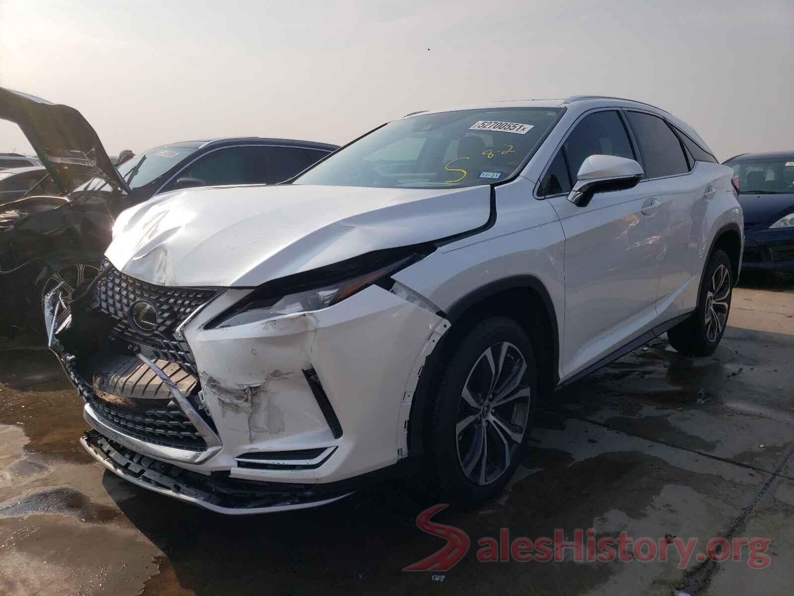 2T2HZMAA0LC156830 2020 LEXUS RX350