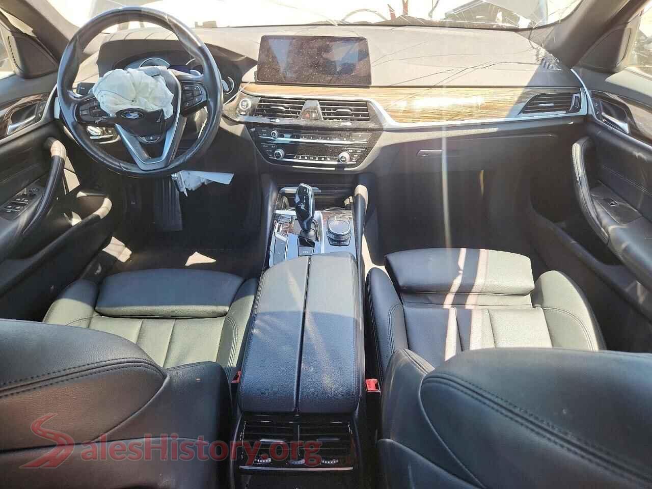 2019 BMW 5 SERIES VIN WBAJA7C53KG912842, interior dashboard