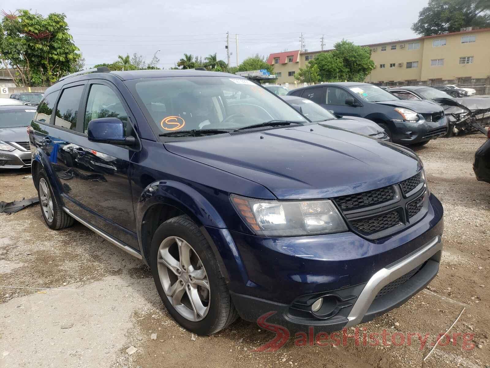 3C4PDCGG2HT548314 2017 DODGE JOURNEY