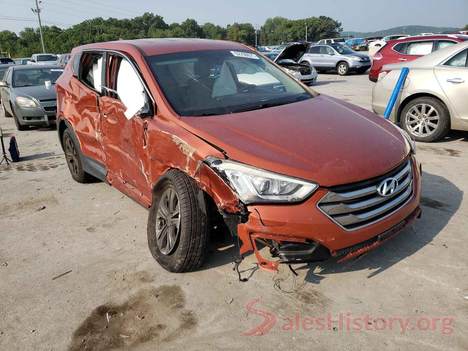 5XYZT3LB3GG350644 2016 HYUNDAI SANTA FE