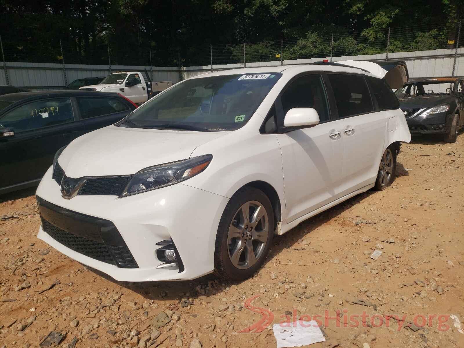 5TDXZ3DC5KS998429 2019 TOYOTA SIENNA