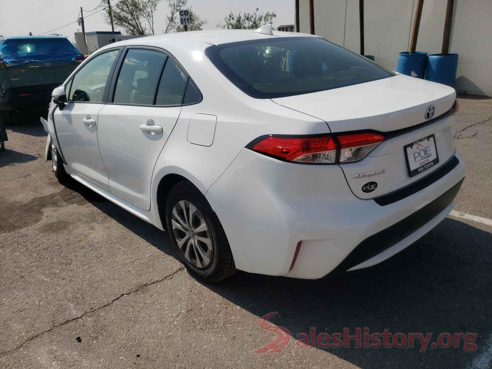 JTDEAMDE2MJ035543 2021 TOYOTA COROLLA