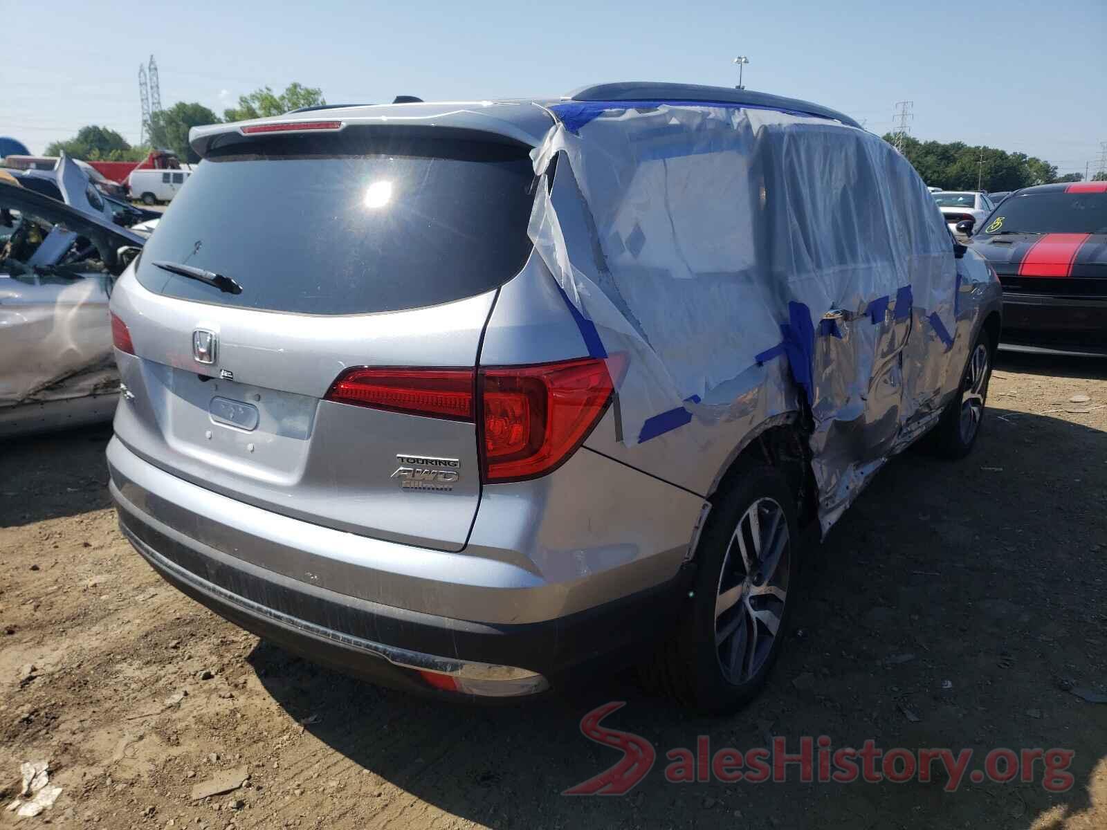 5FNYF6H9XHB096501 2017 HONDA PILOT