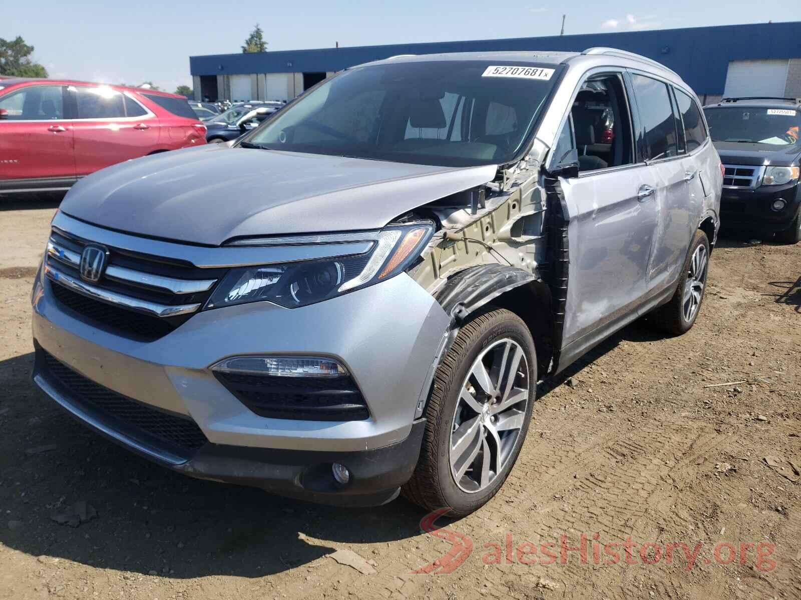 5FNYF6H9XHB096501 2017 HONDA PILOT