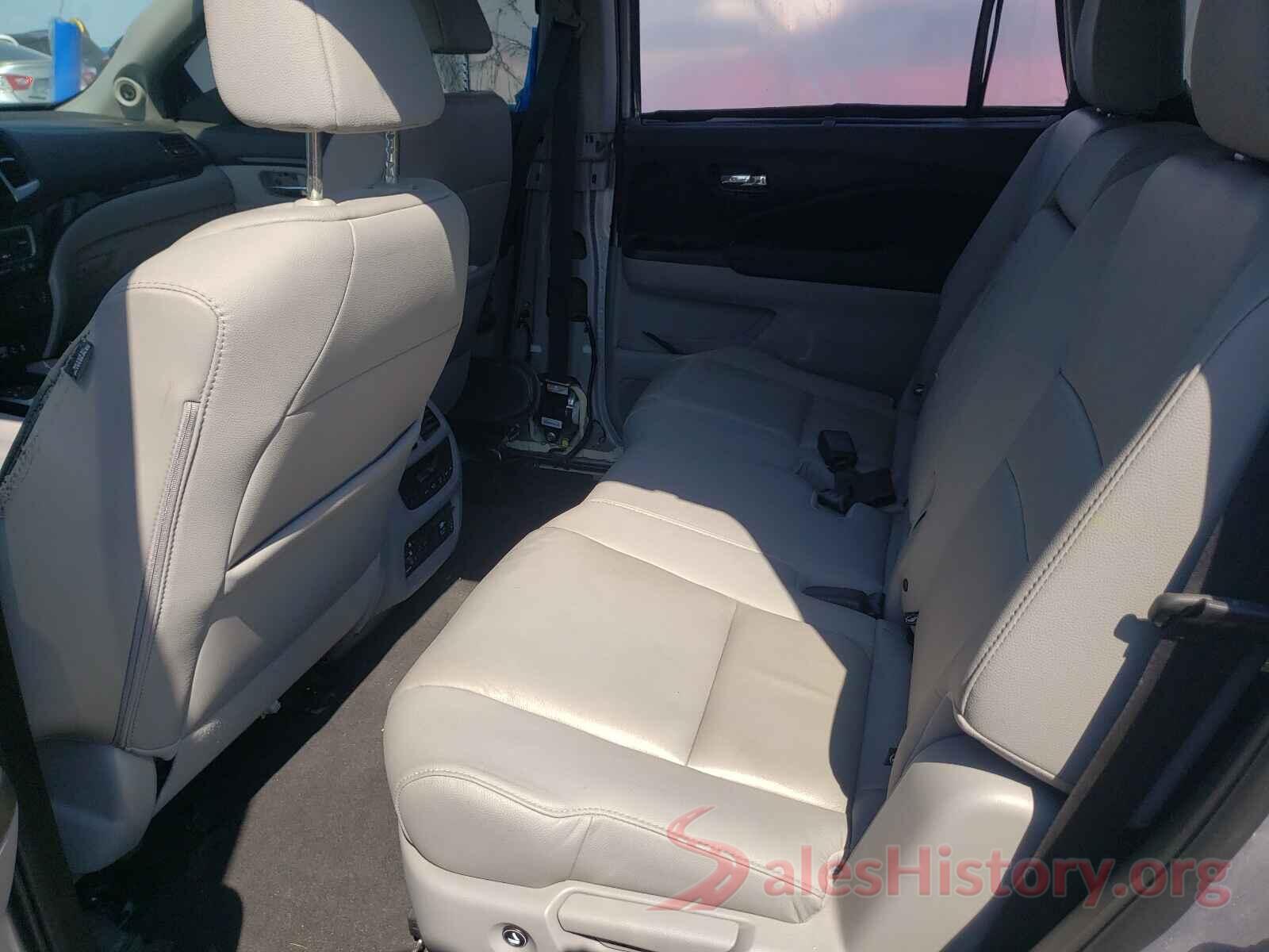 5FNYF6H9XHB096501 2017 HONDA PILOT