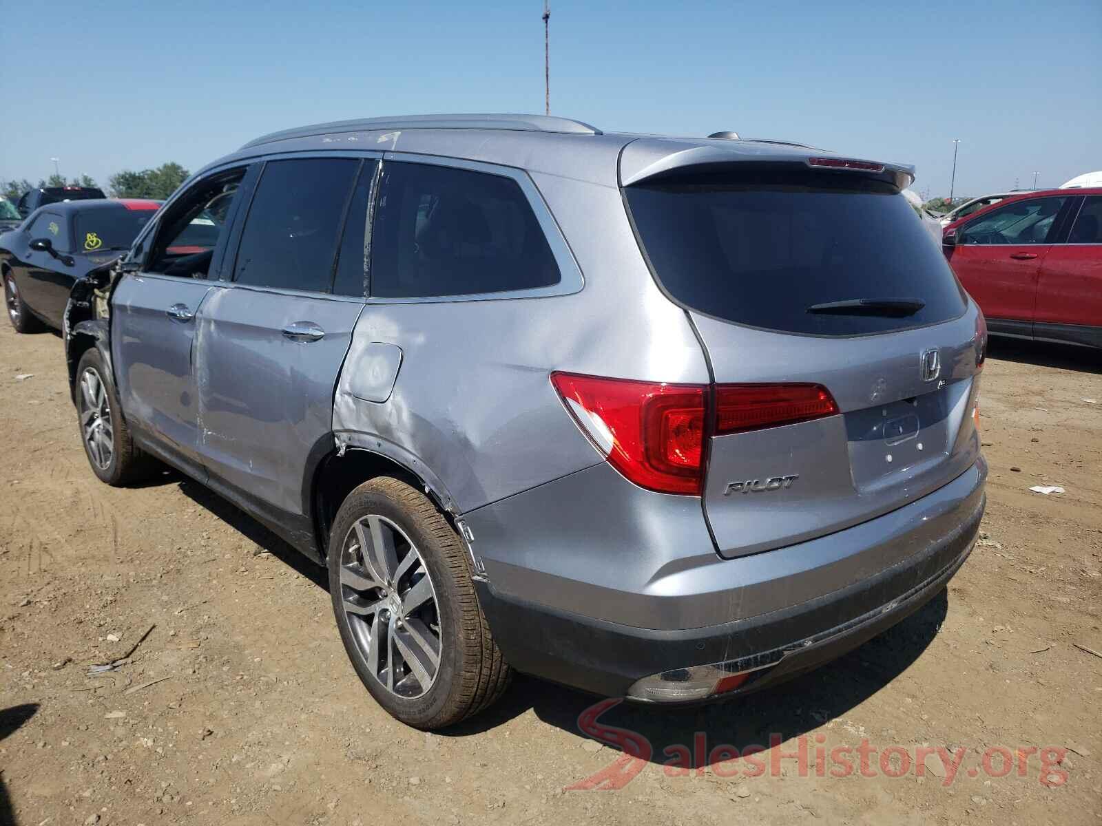 5FNYF6H9XHB096501 2017 HONDA PILOT