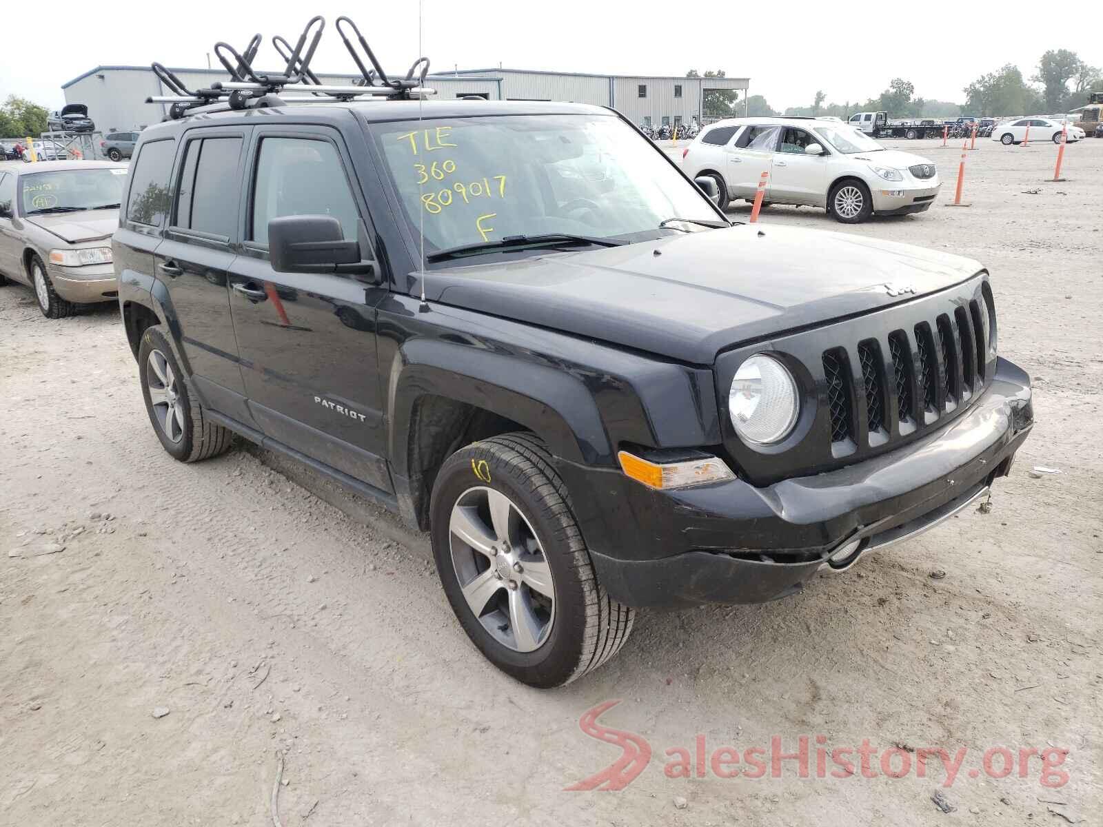 1C4NJRFB2GD809017 2016 JEEP PATRIOT