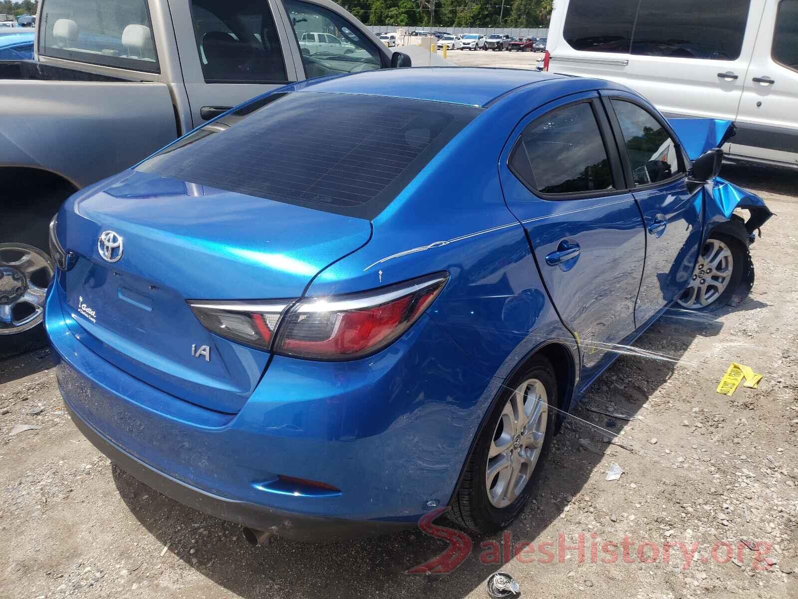 3MYDLBYV4JY319172 2018 TOYOTA YARIS