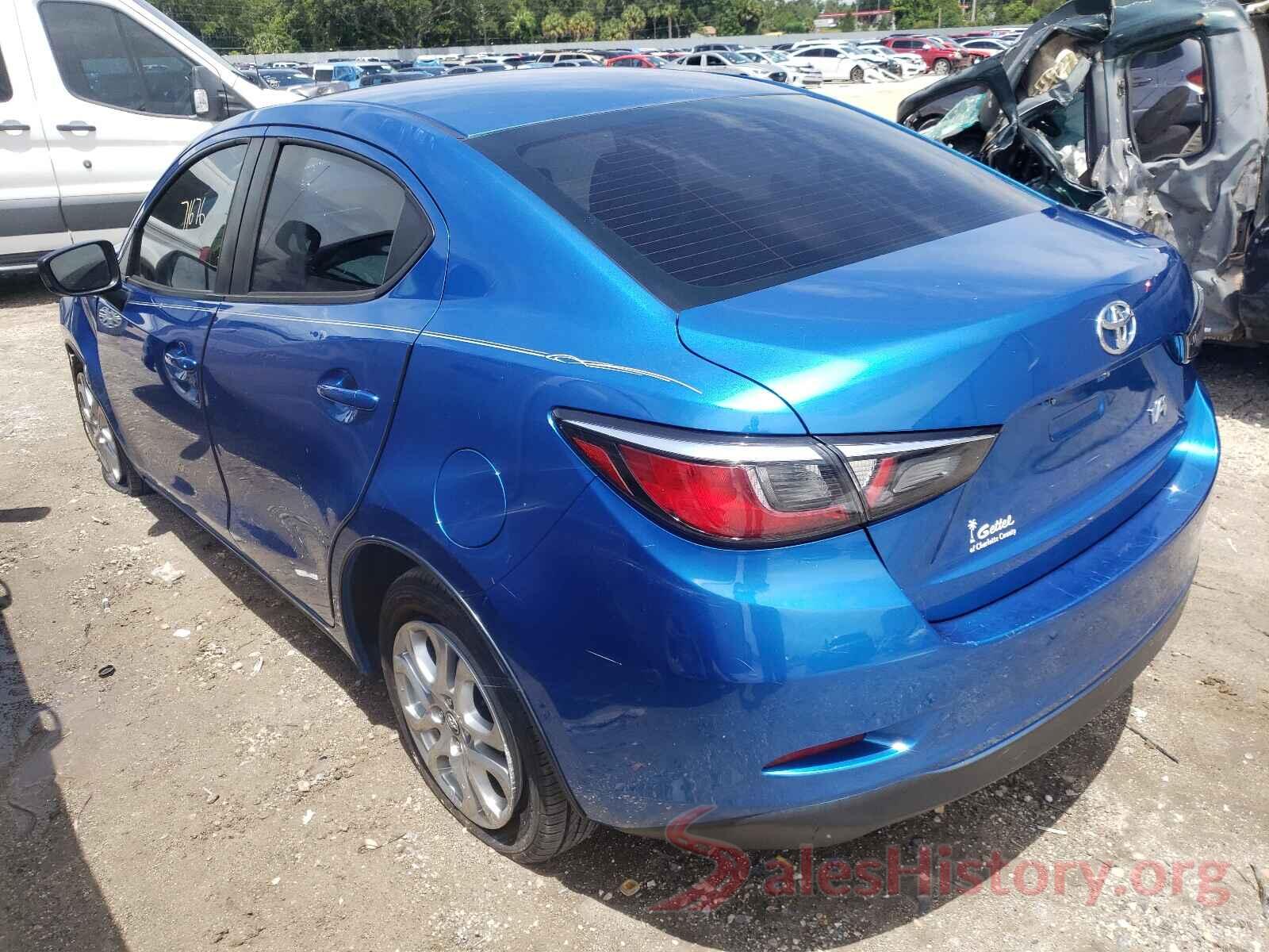 3MYDLBYV4JY319172 2018 TOYOTA YARIS