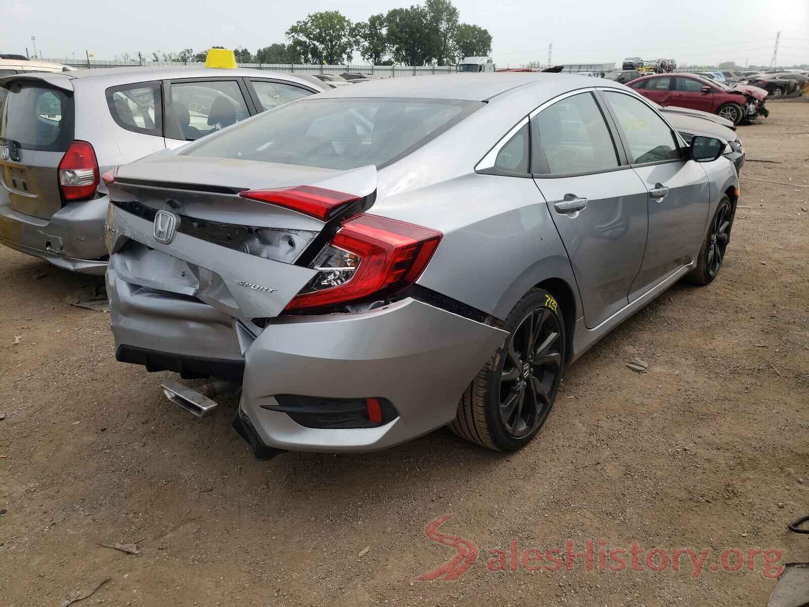 2HGFC2F89KH517047 2019 HONDA CIVIC