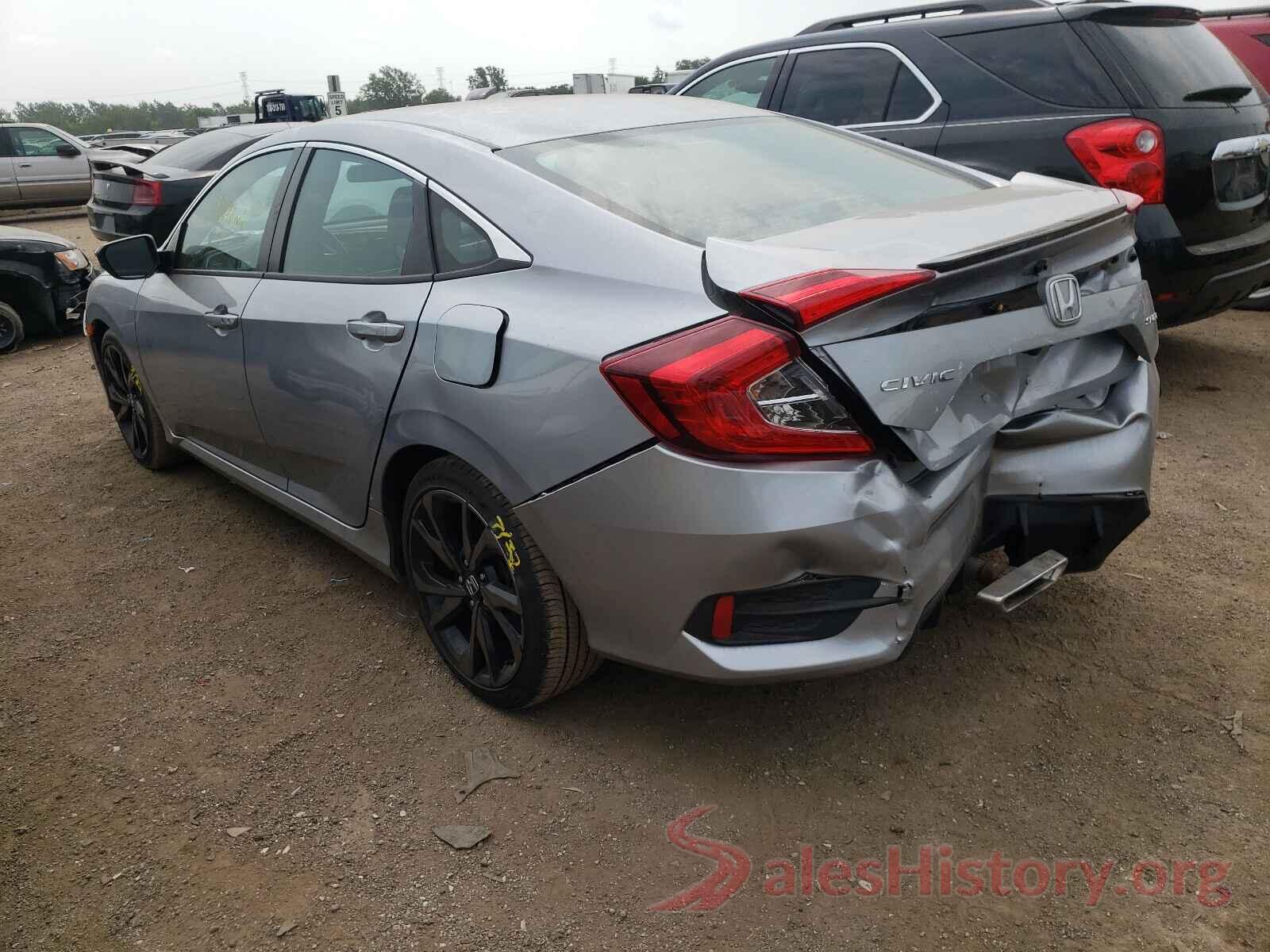 2HGFC2F89KH517047 2019 HONDA CIVIC