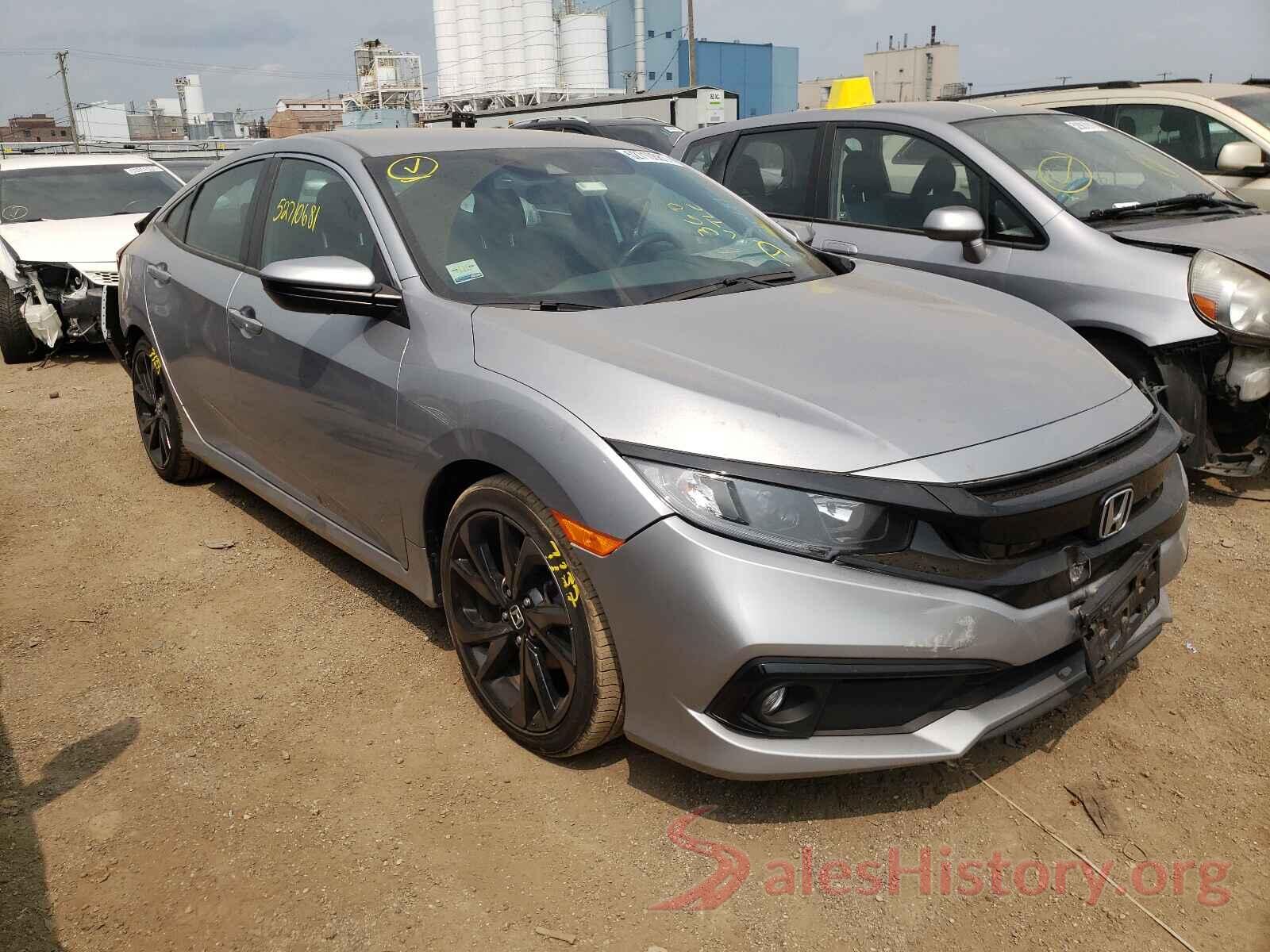 2HGFC2F89KH517047 2019 HONDA CIVIC