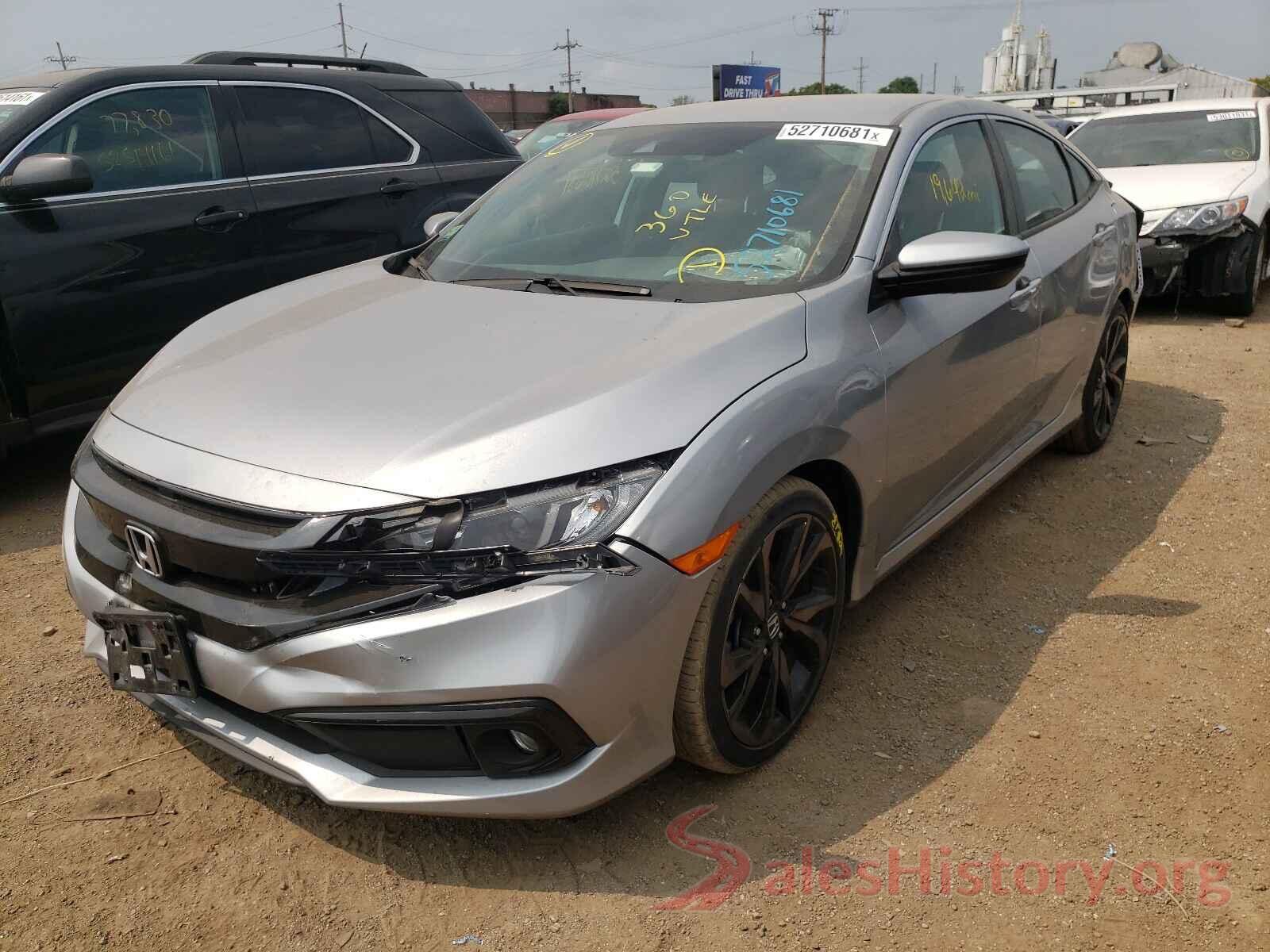 2HGFC2F89KH517047 2019 HONDA CIVIC