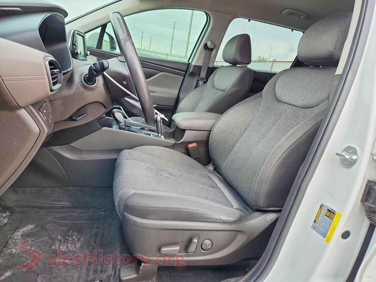 2020 HYUNDAI SANTA FE VIN 5NMS33AD9LH192655, engine bay