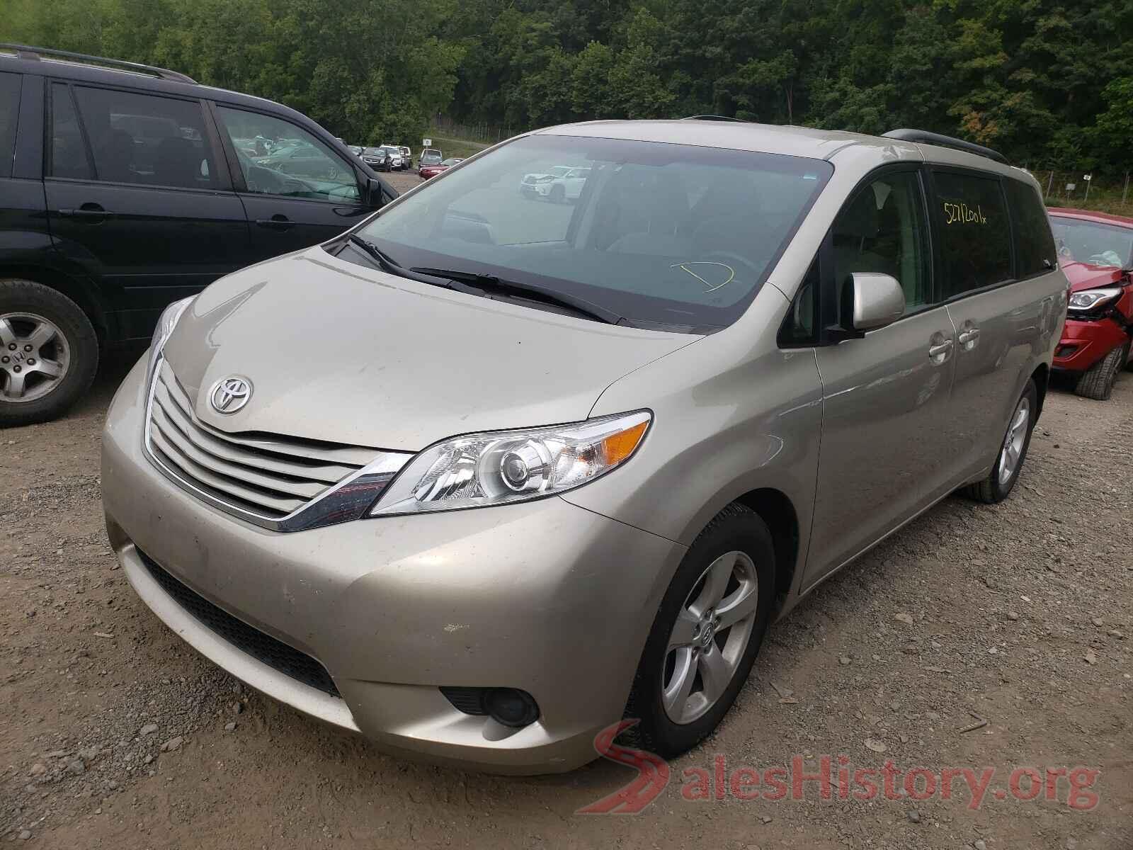 5TDKK3DC7GS753475 2016 TOYOTA SIENNA