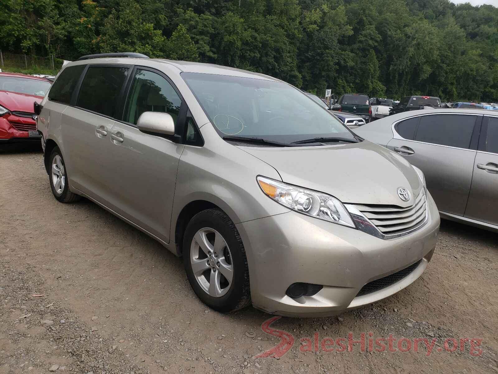 5TDKK3DC7GS753475 2016 TOYOTA SIENNA