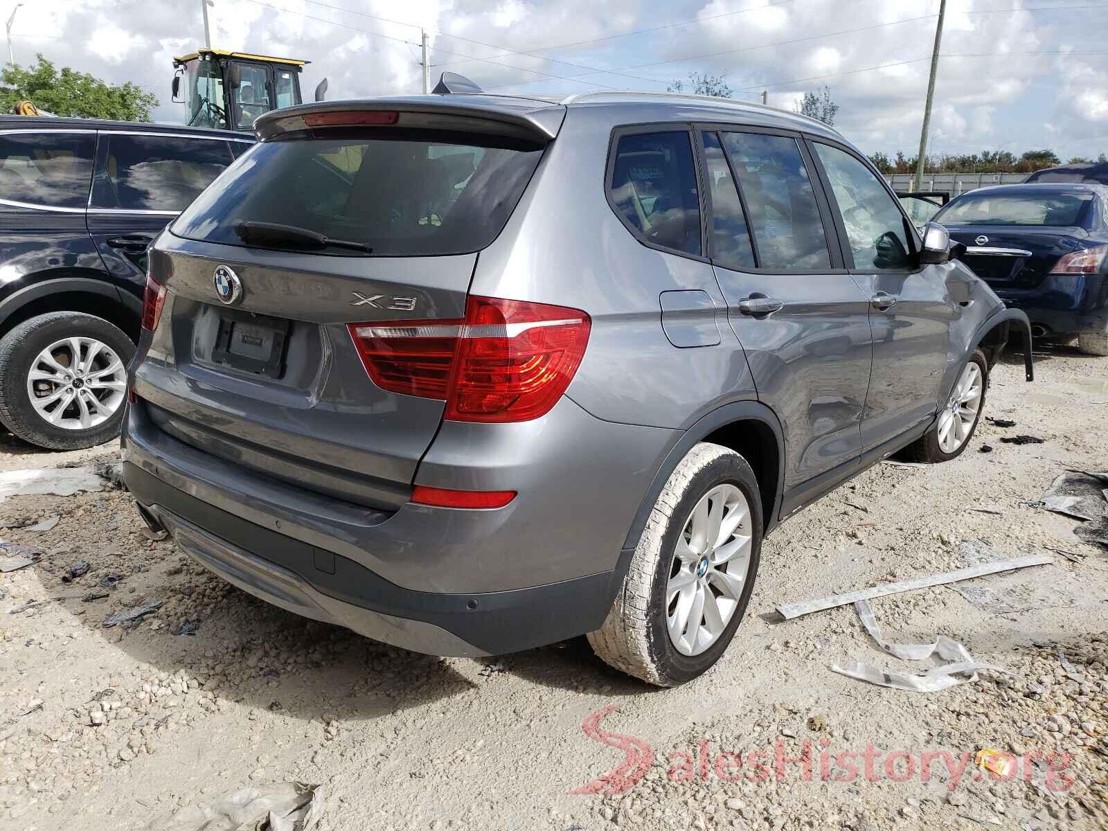 5UXWX9C54G0D70820 2016 BMW X3