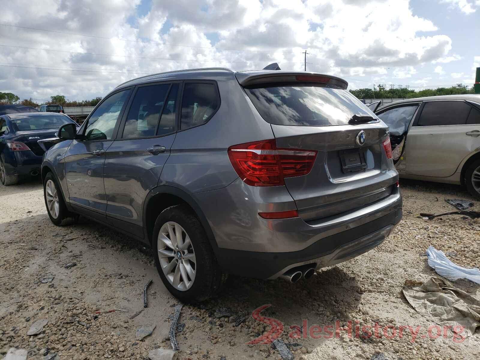 5UXWX9C54G0D70820 2016 BMW X3