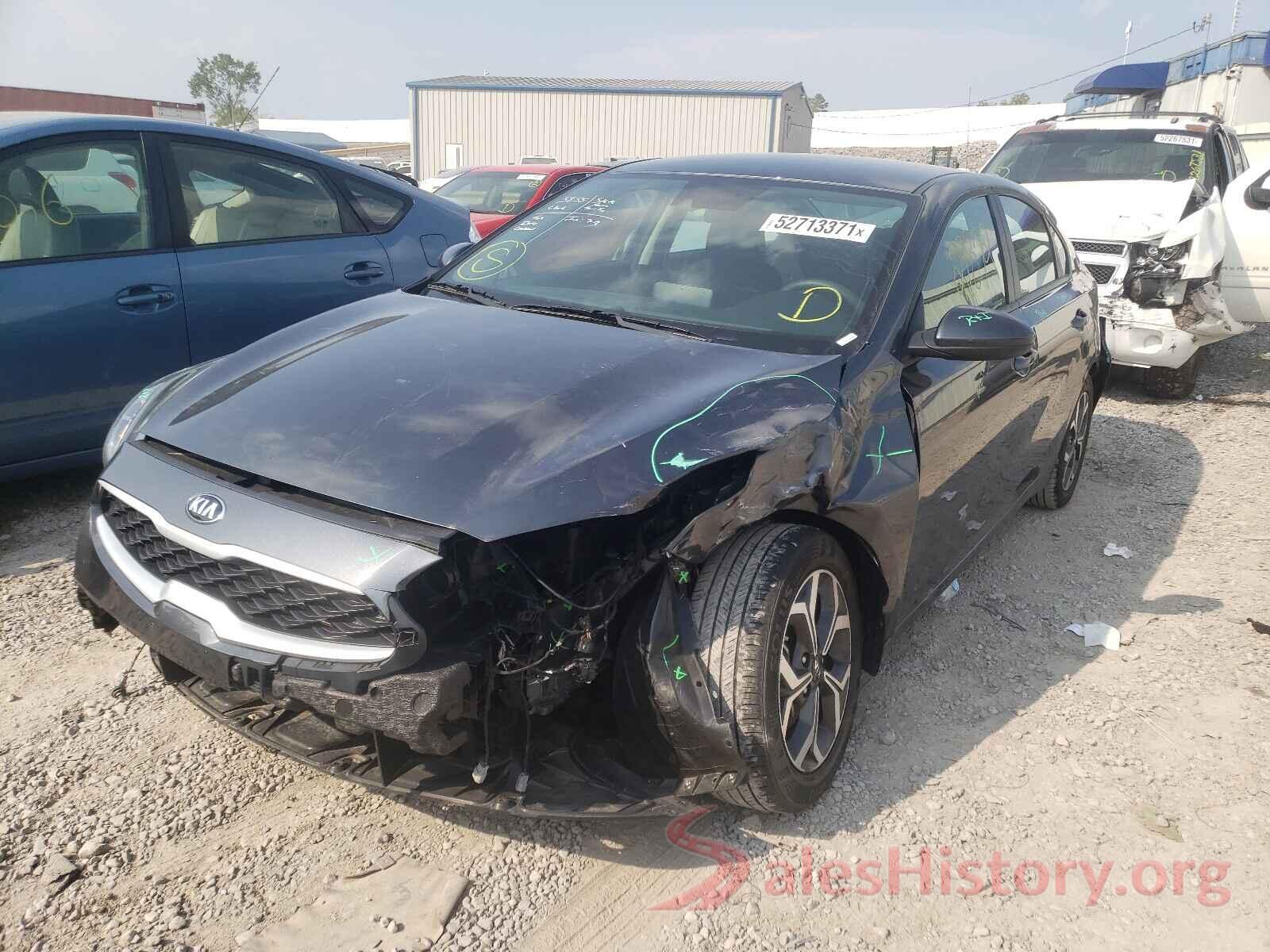 3KPF24ADXKE080639 2019 KIA FORTE