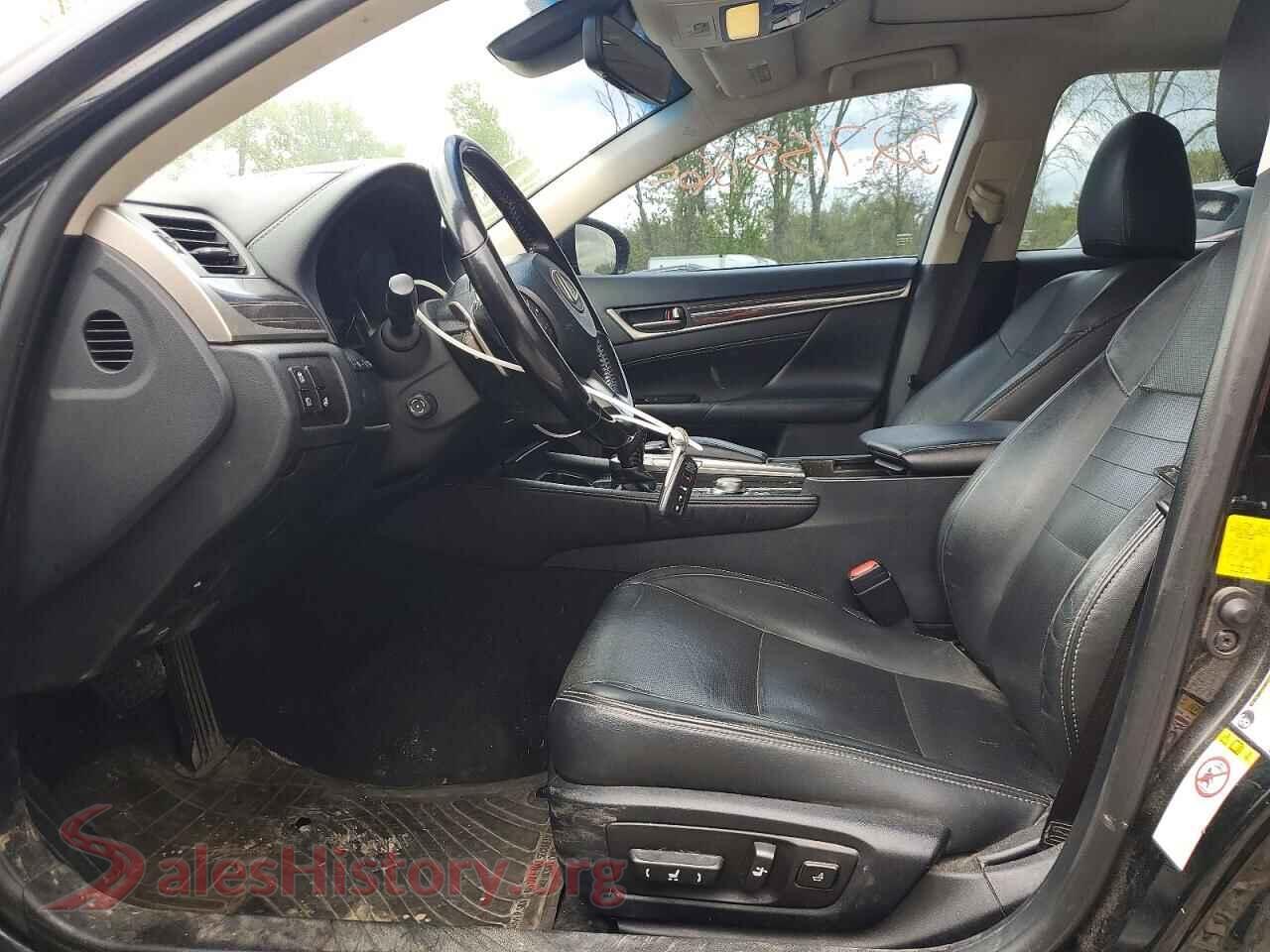2017 LEXUS GS VIN JTHCZ1BL8HA006147, engine bay