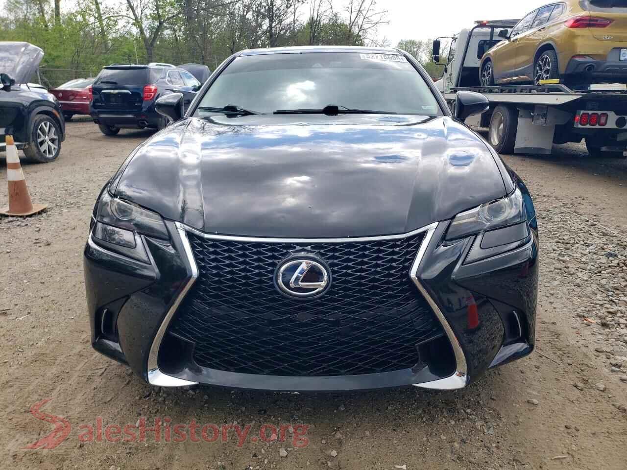 2017 LEXUS GS VIN JTHCZ1BL8HA006147, rear view
