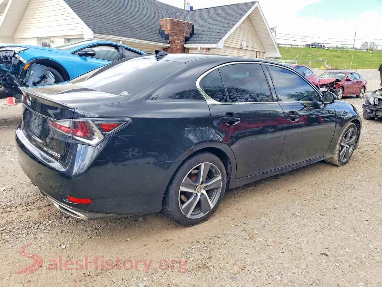 2017 LEXUS GS VIN JTHCZ1BL8HA006147, right side view