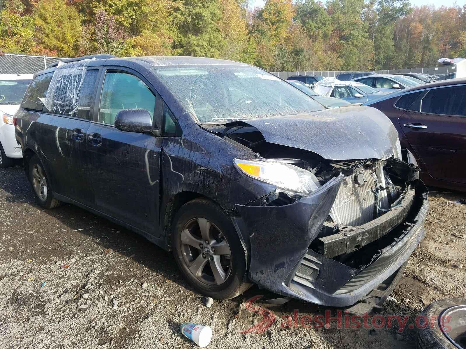 5TDKZ3DC1LS040142 2020 TOYOTA SIENNA