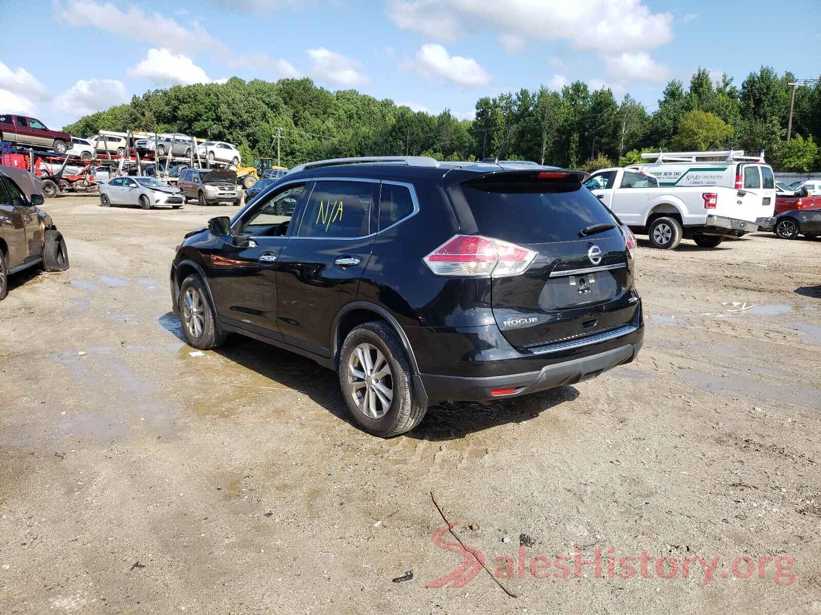 KNMAT2MVXGP614536 2016 NISSAN ROGUE