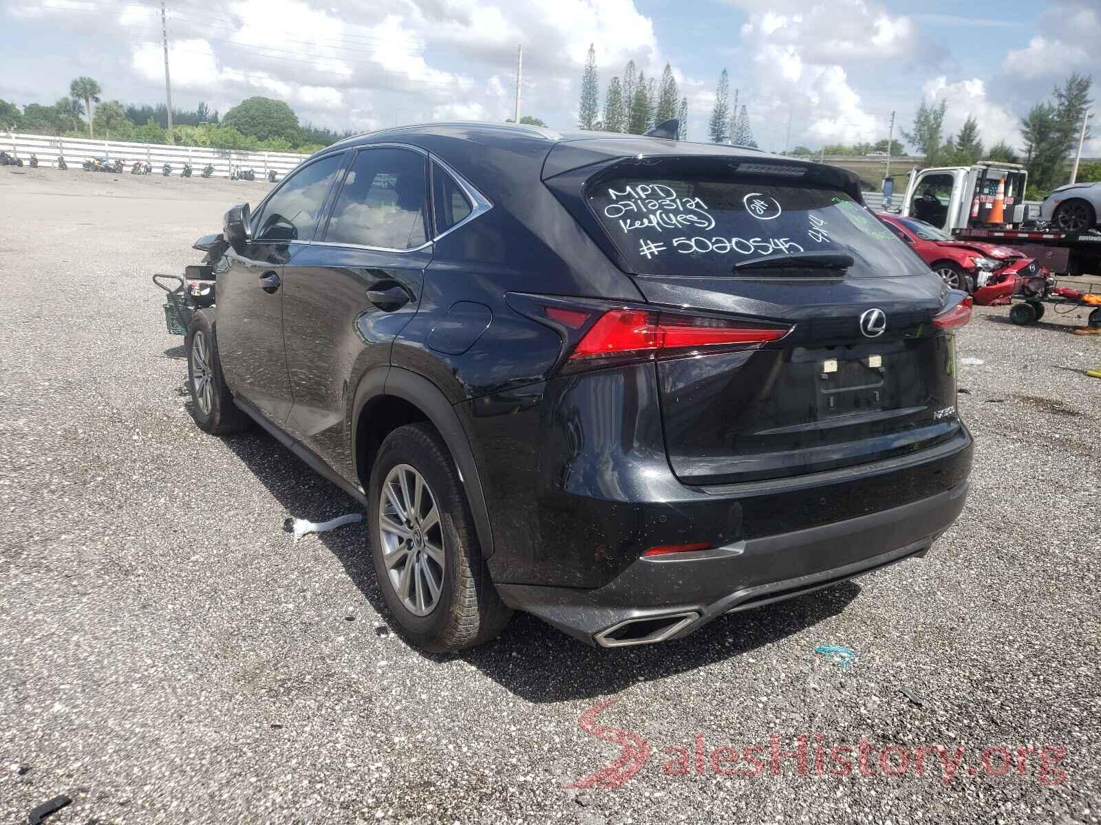 JTJDARBZ4L5020545 2020 LEXUS NX