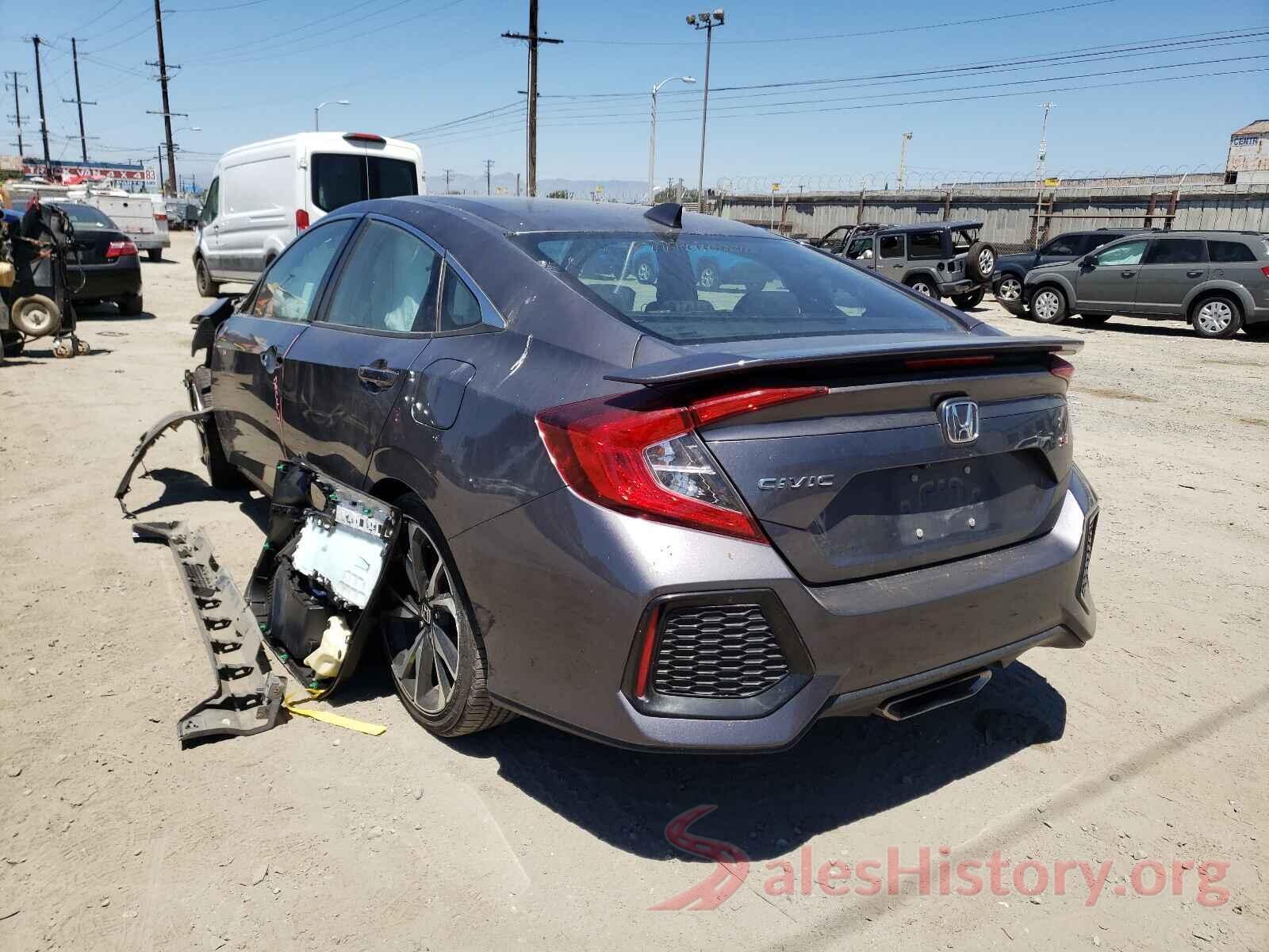 2HGFC1E55KH703217 2019 HONDA CIVIC