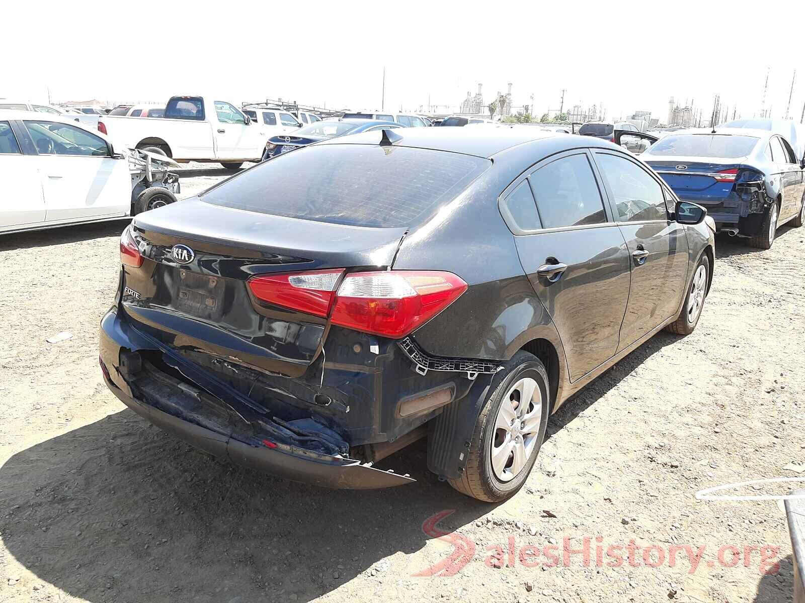 KNAFK4A67G5463889 2016 KIA FORTE