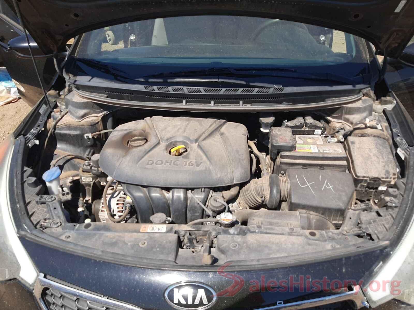 KNAFK4A67G5463889 2016 KIA FORTE