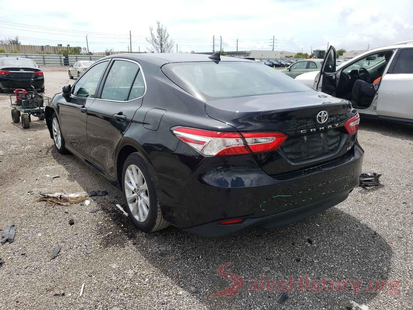 4T1B11HK3KU196850 2019 TOYOTA CAMRY