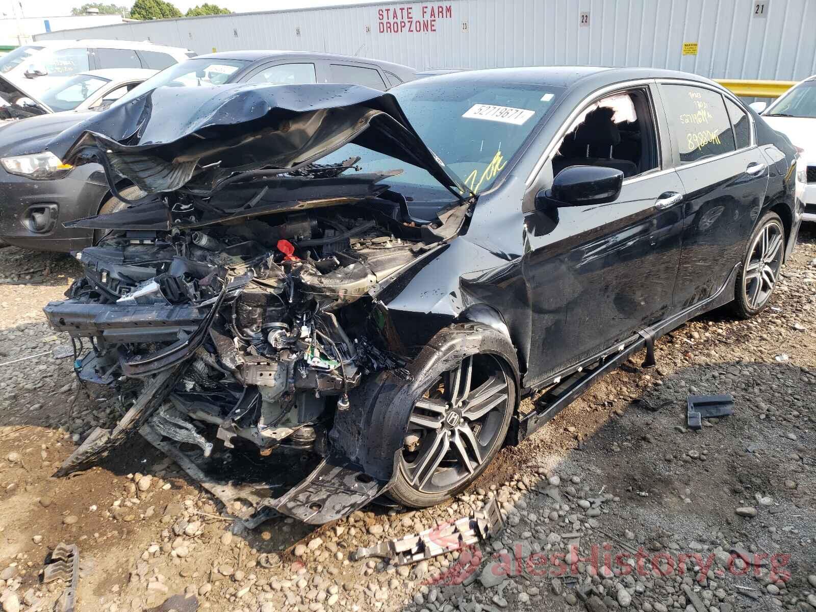 1HGCR2F57GA190807 2016 HONDA ACCORD