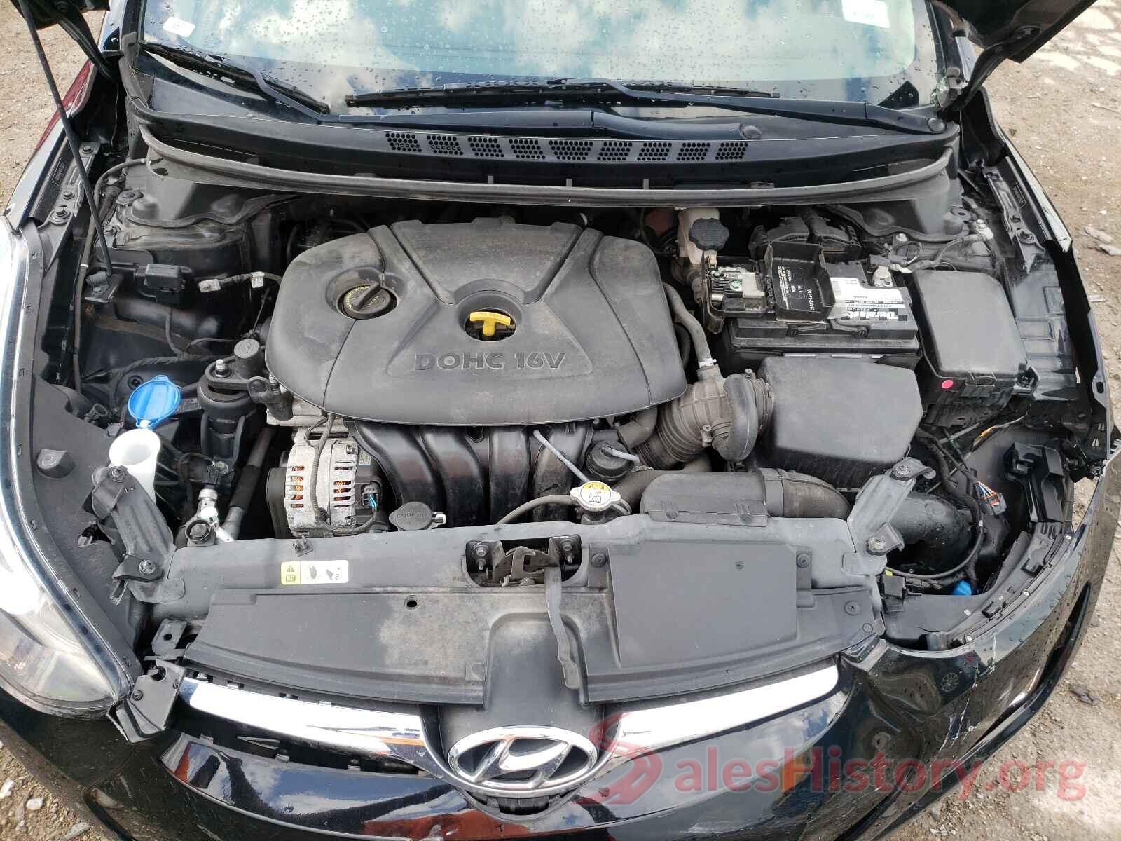 5NPDH4AE4GH725027 2016 HYUNDAI ELANTRA