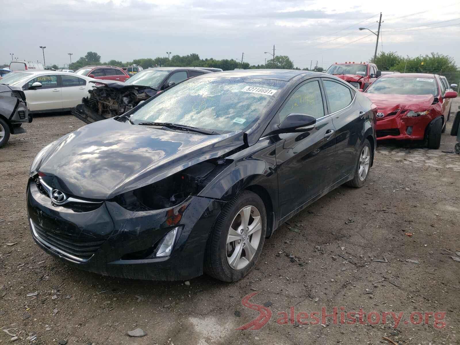 5NPDH4AE4GH725027 2016 HYUNDAI ELANTRA