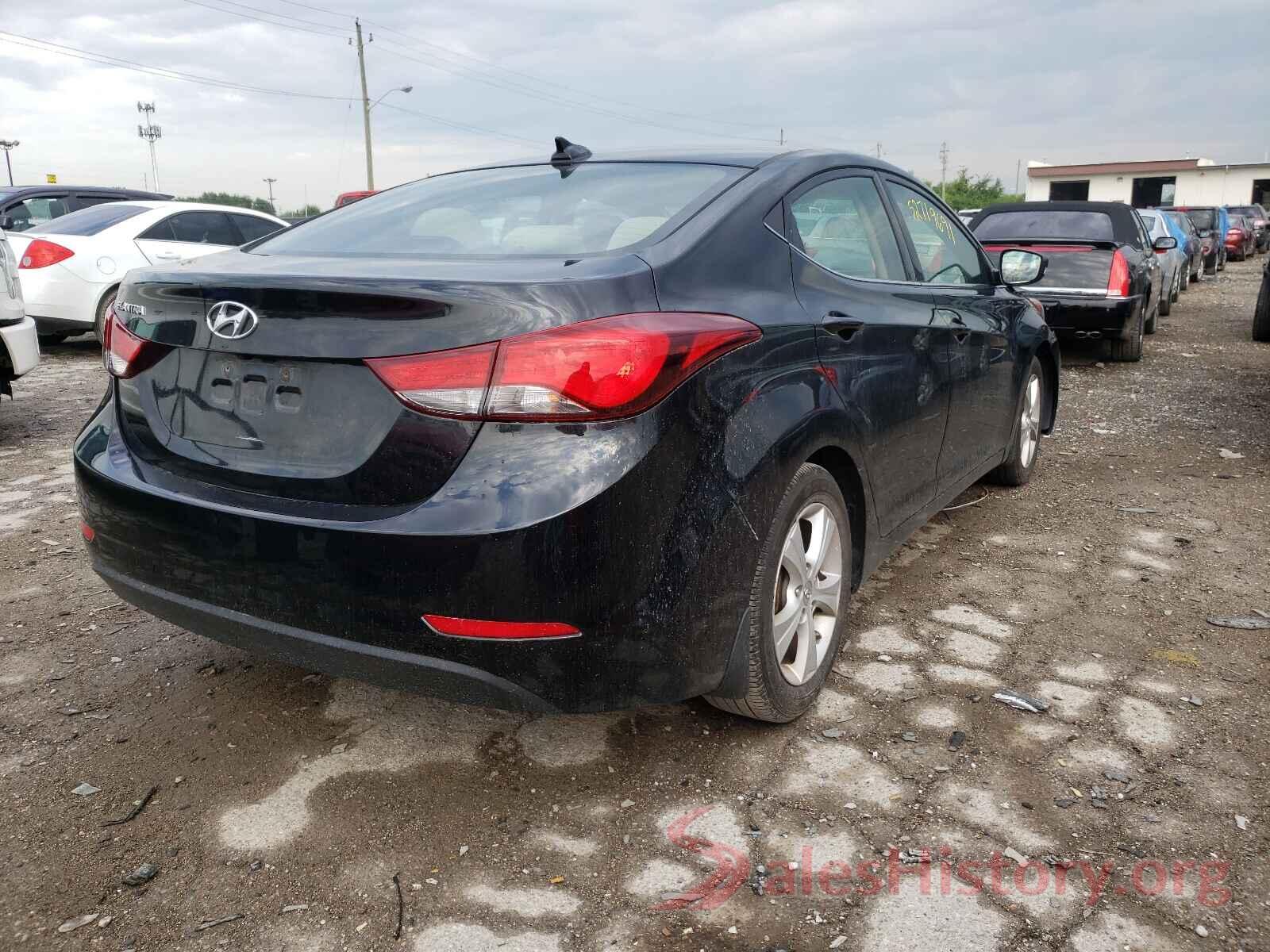 5NPDH4AE4GH725027 2016 HYUNDAI ELANTRA