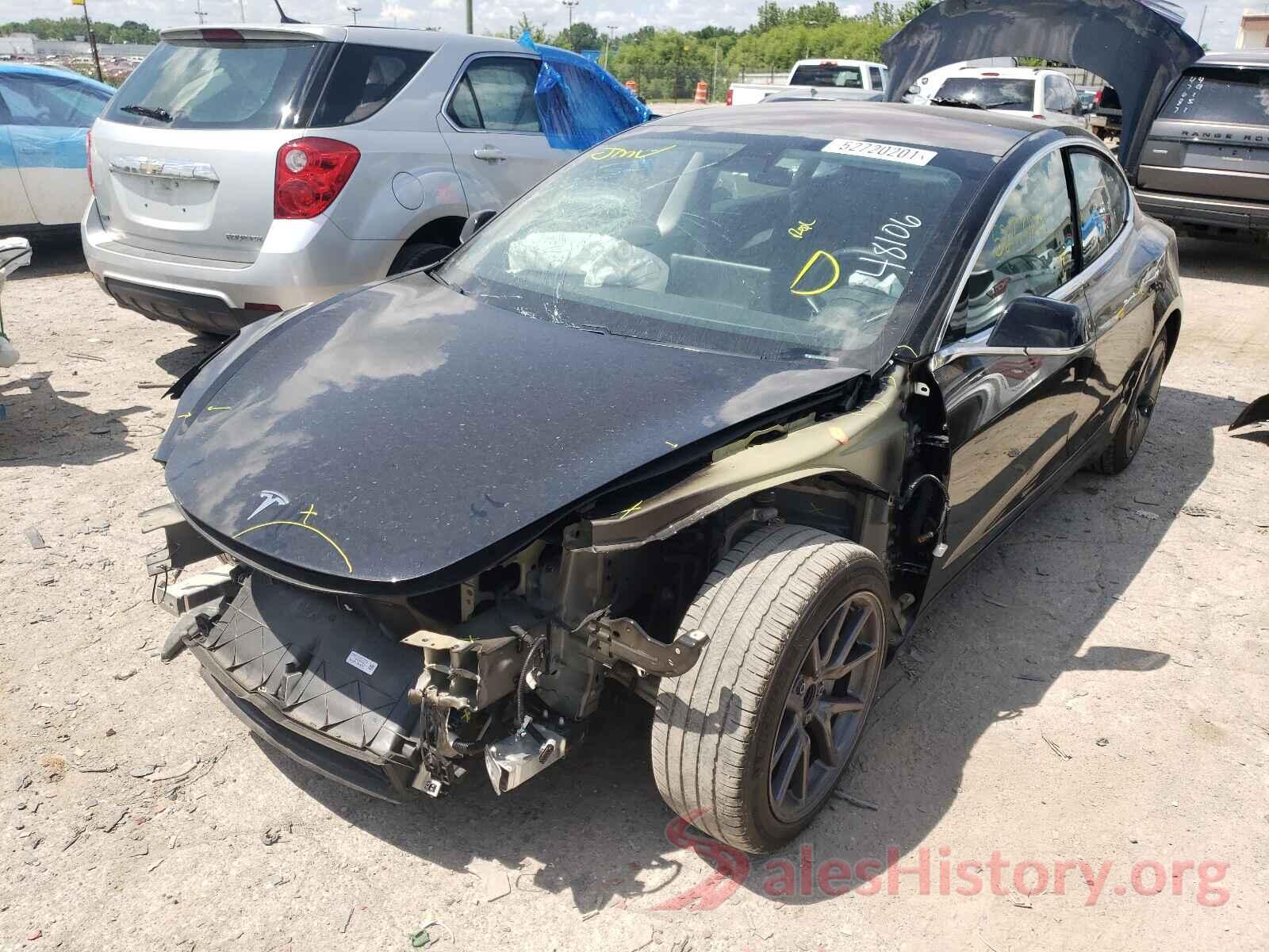 5YJ3E1EA2JF151897 2018 TESLA MODEL 3