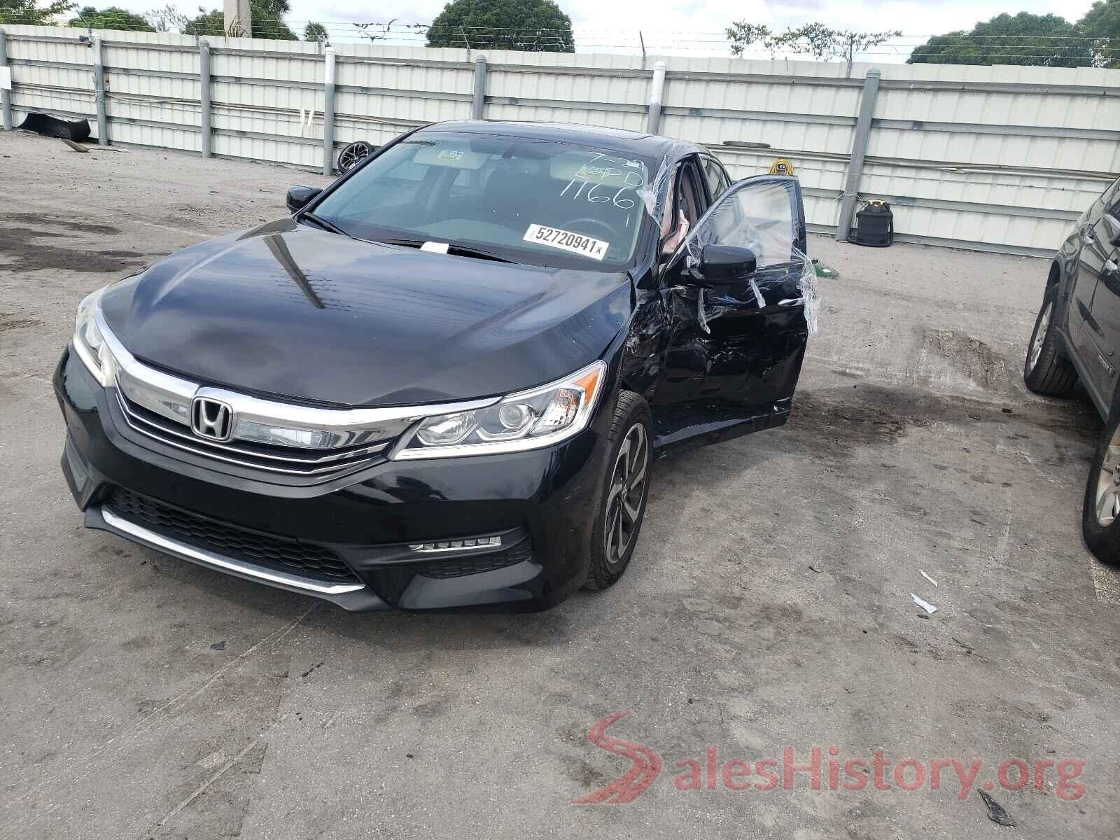 1HGCR2F82GA001166 2016 HONDA ACCORD