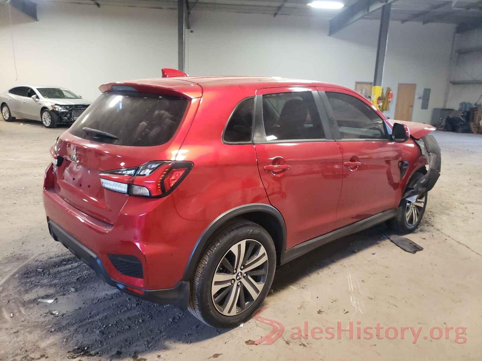 JA4AP3AU3LU008040 2020 MITSUBISHI OUTLANDER