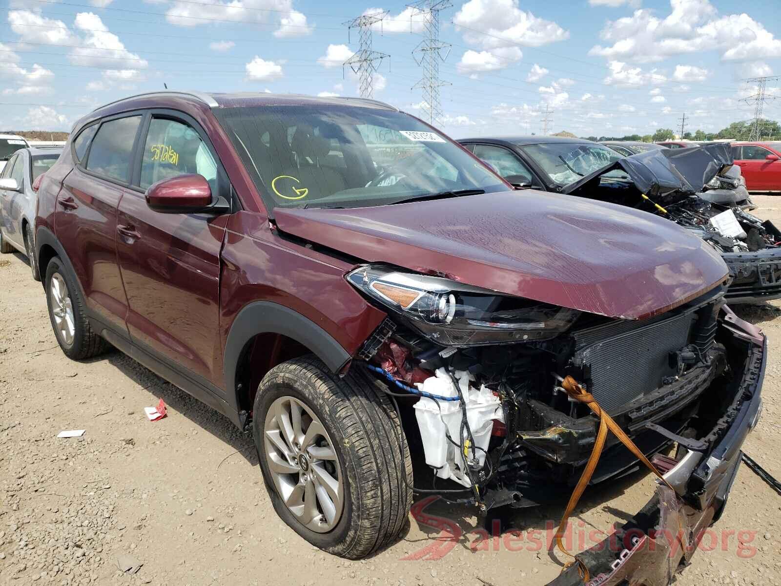 KM8J33A42GU040917 2016 HYUNDAI TUCSON