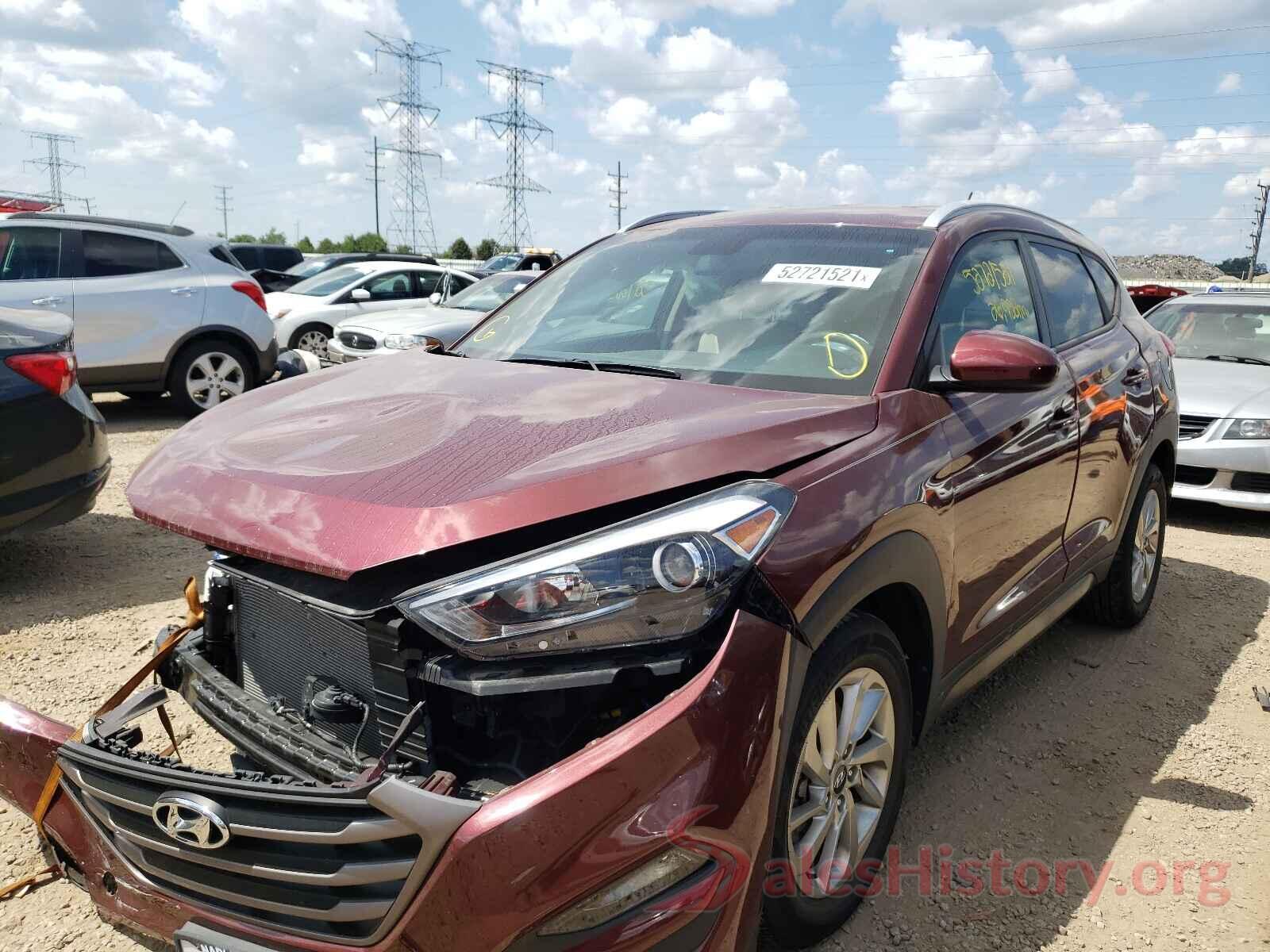 KM8J33A42GU040917 2016 HYUNDAI TUCSON