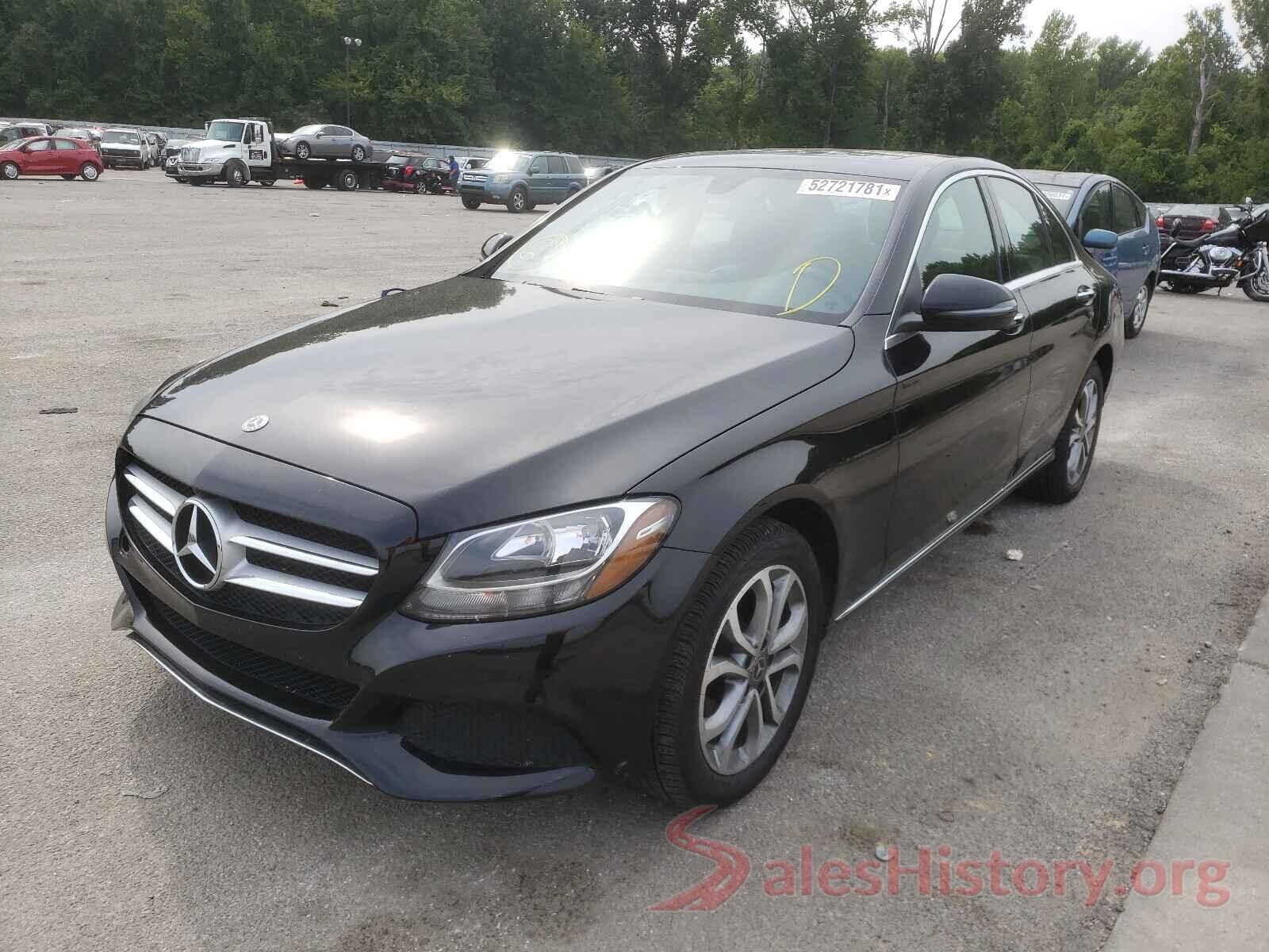 55SWF4KB3JU256455 2018 MERCEDES-BENZ C-CLASS