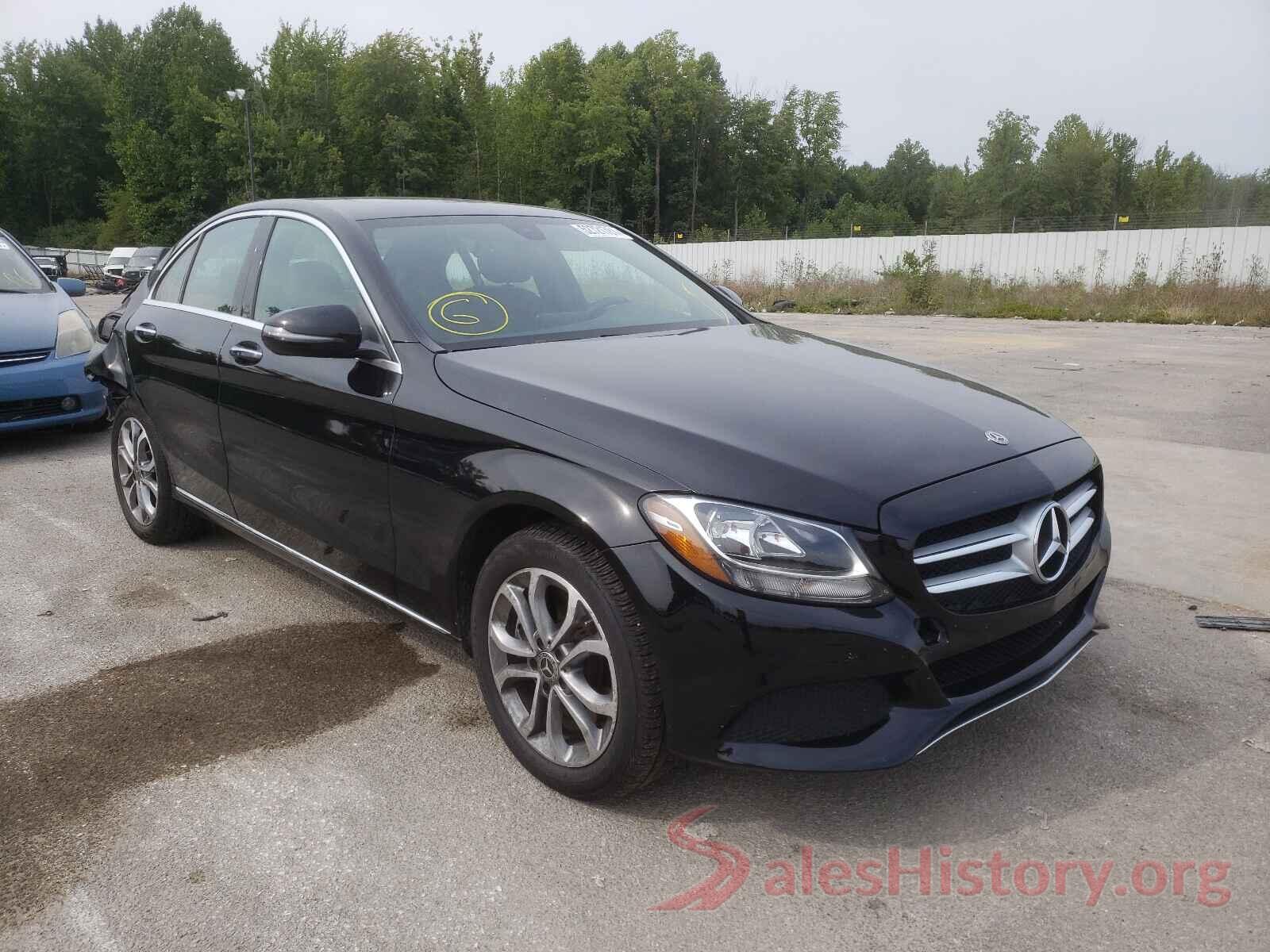 55SWF4KB3JU256455 2018 MERCEDES-BENZ C-CLASS