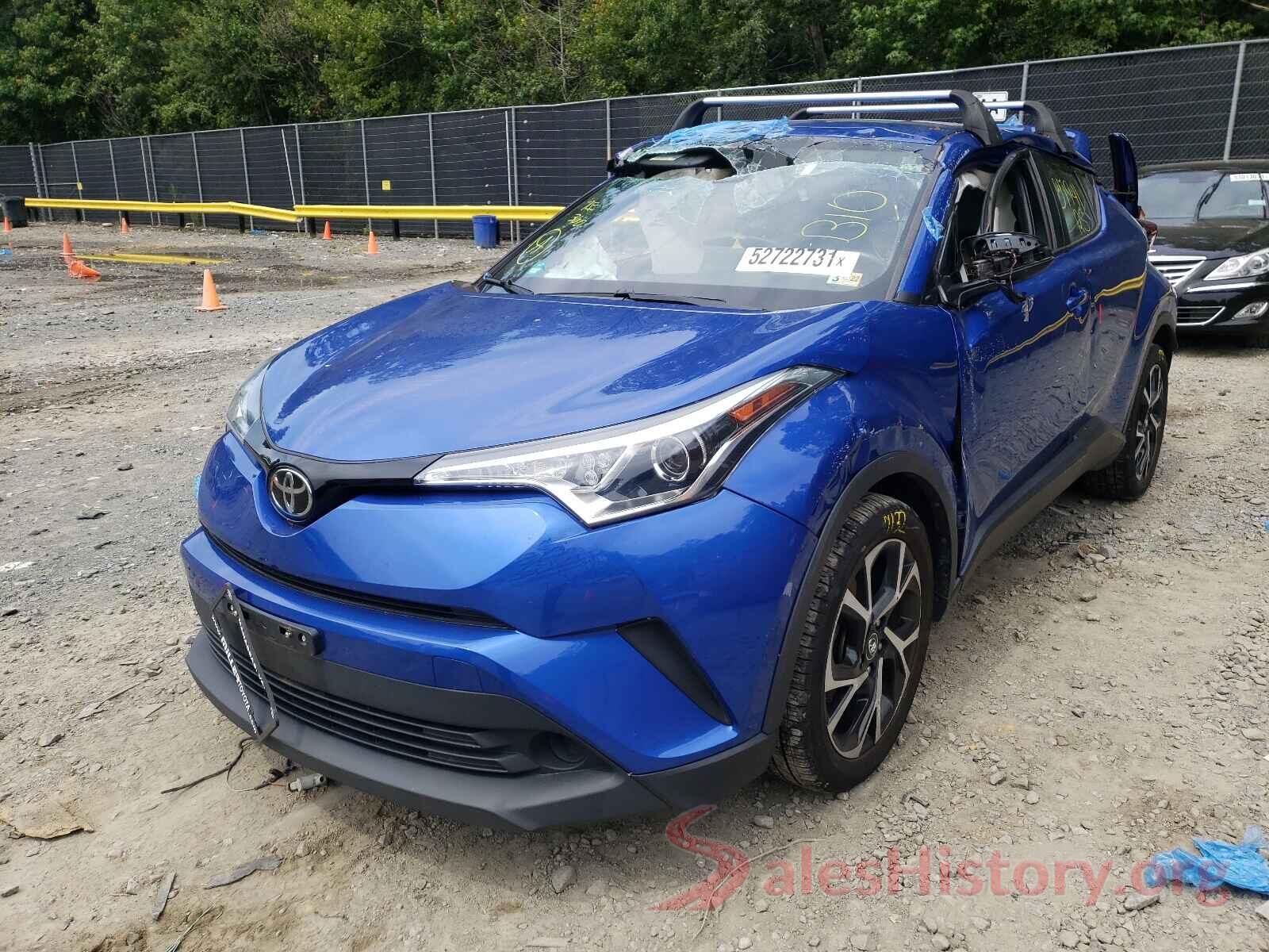 NMTKHMBX7KR077496 2019 TOYOTA C-HR