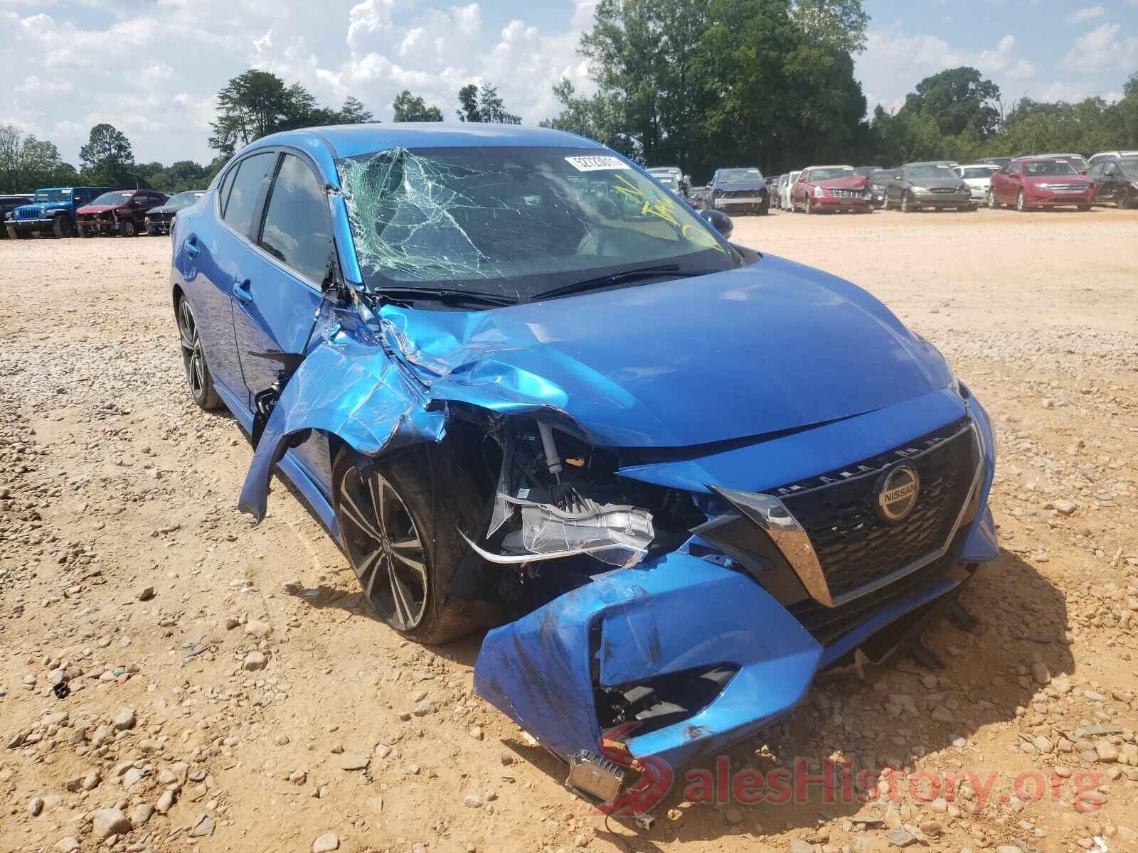 3N1AB8DV7LY277776 2020 NISSAN SENTRA