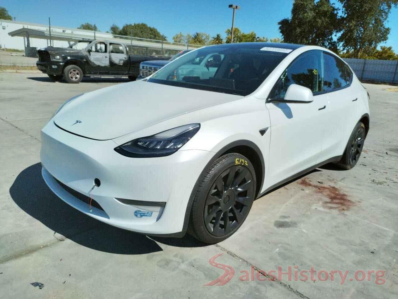 5YJYGDEE7MF065591 2021 TESLA MODEL Y