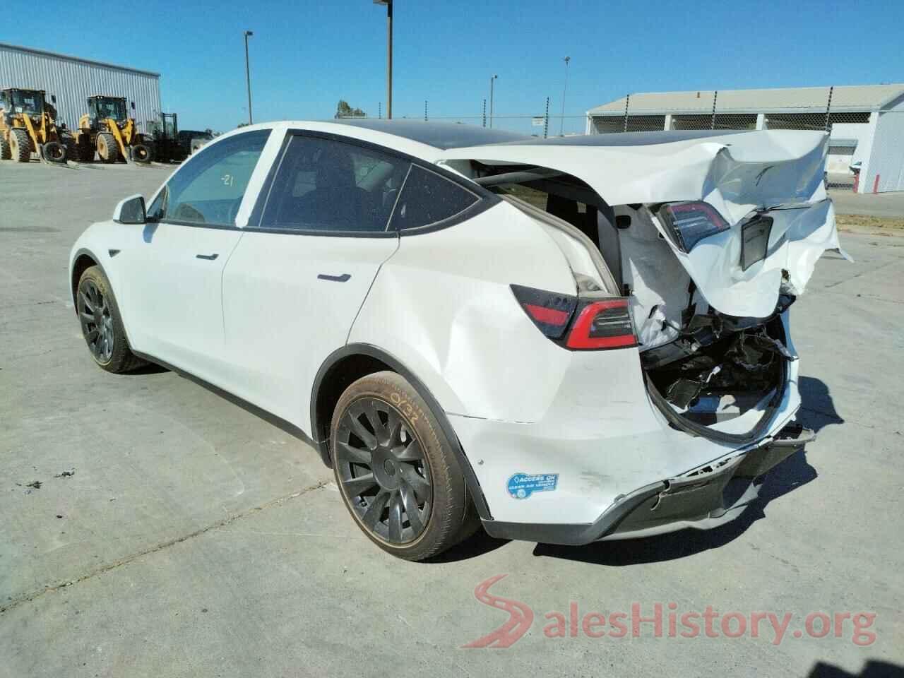 5YJYGDEE7MF065591 2021 TESLA MODEL Y