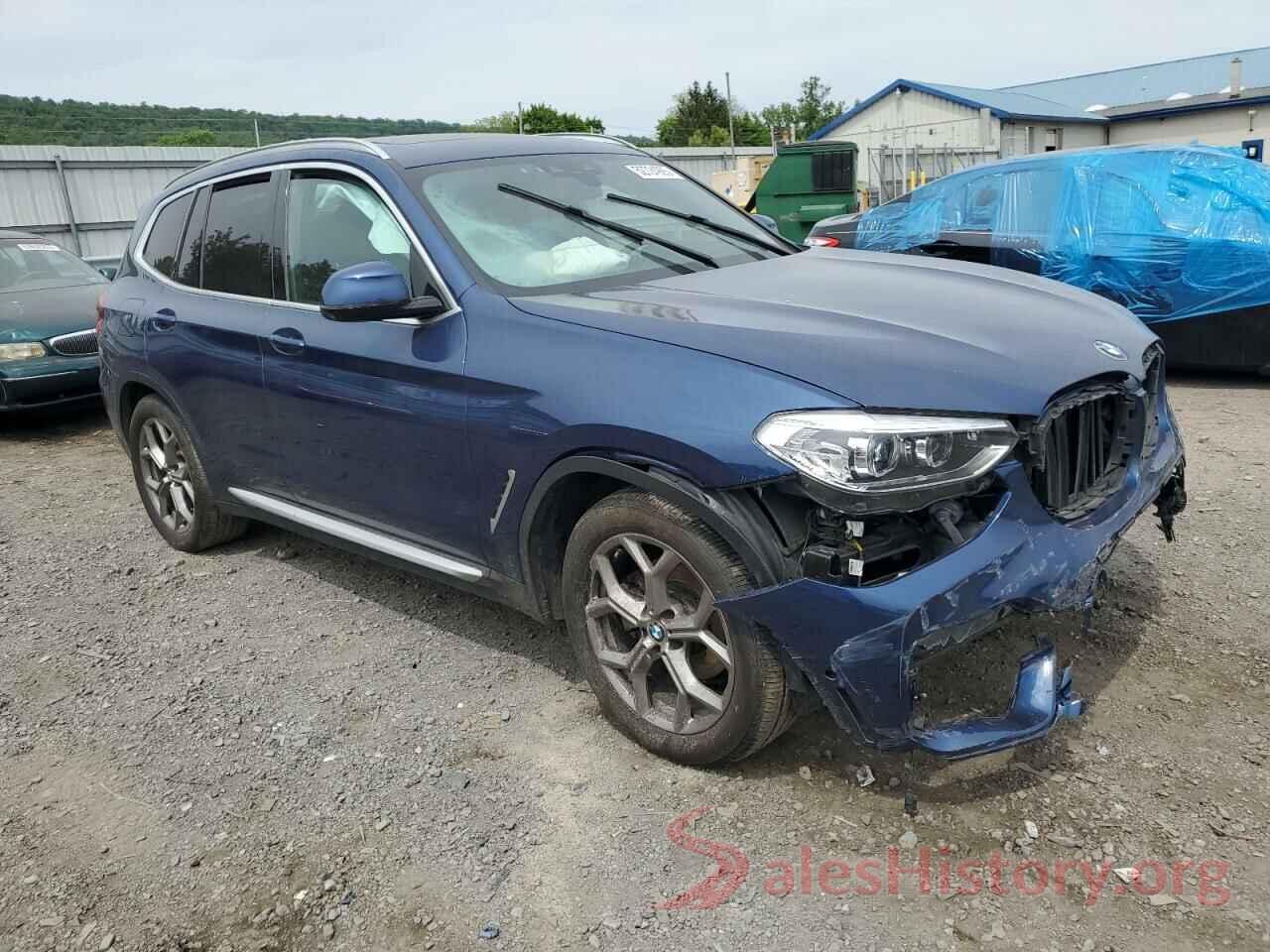 5UXTY5C07M9F38390 2021 BMW X3